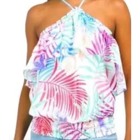 Ramy Brook Jules Top in Multicolor L - Picture 1 of 10